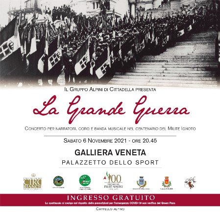 Spettacolo La Grande Guerra Locandina